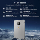 SUNGOLD POWER Powerwall X LITHIUM BATTERY 51.2V 200AH SG48200T