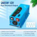 SUNGOLD POWER 2000W DC 12V Pure Sine Wave Inverter With Charger