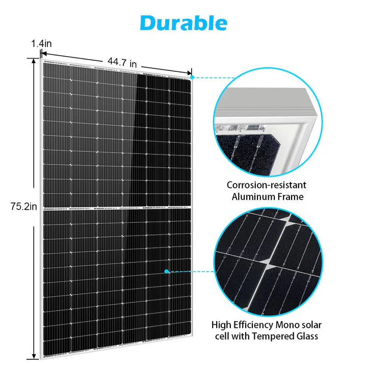 SUNGOLD POWER 450 Watt Monocrystalline PERC Solar Panel UL 61730