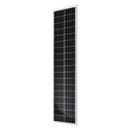 RICH SOLAR MEGA 100 SLIM | 100 Watt Slim Solar Panel | Compact 12V Off-Grid Narrow Solar Panel for Campers, Overlanders, Boats | 25-Year Output Warranty | UL Certified