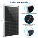 SUNGOLD POWER 460 WATT BIFACIAL PERC SOLAR PANEL FULL PALLET (32 PANELS) UL 61730