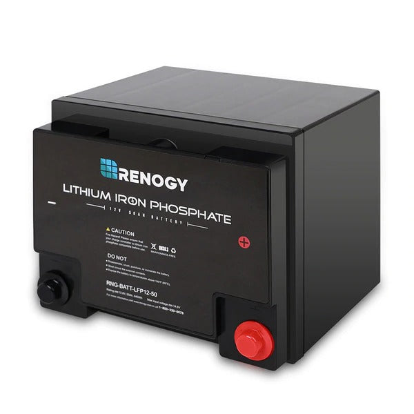 Renogy Lithium Iron Phosphate Battery 12V 50Ah