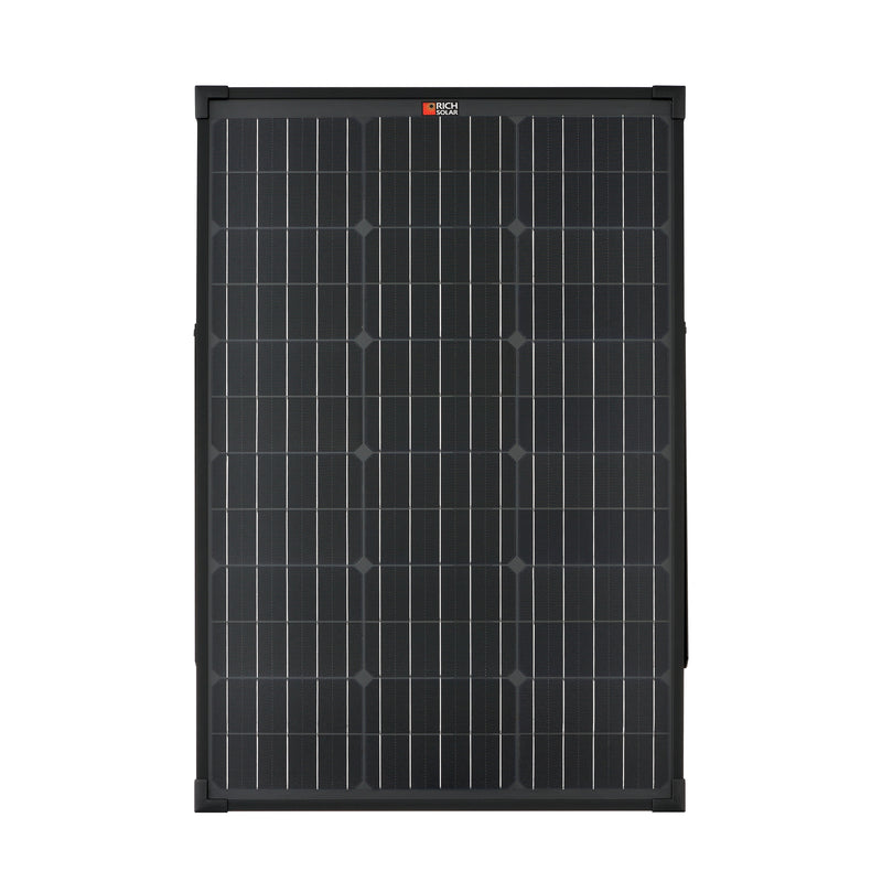 RICH SOLAR MEGA 60 WATT PORTABLE SOLAR PANEL BLACK