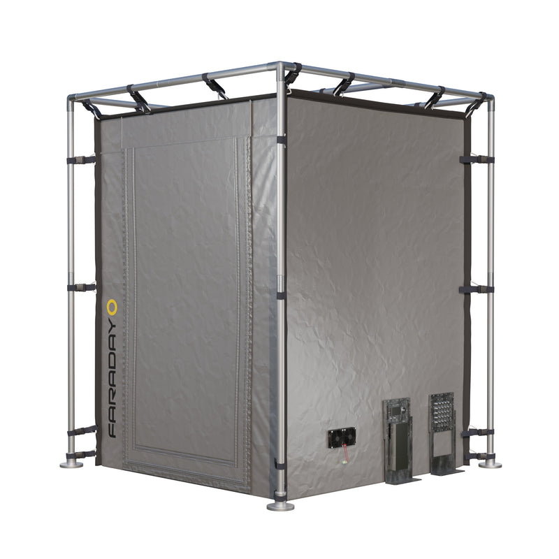 Medium Faraday Tent – RF/EMI Shielding Enclosure Room (6′ x 6′ x 6.5′)