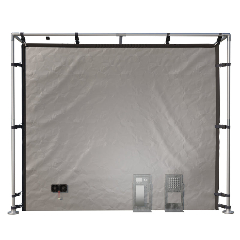 X-Large Faraday Tent – RF/EMI Shielding Enclosure Room (9′ x 9′ x 6.5′)