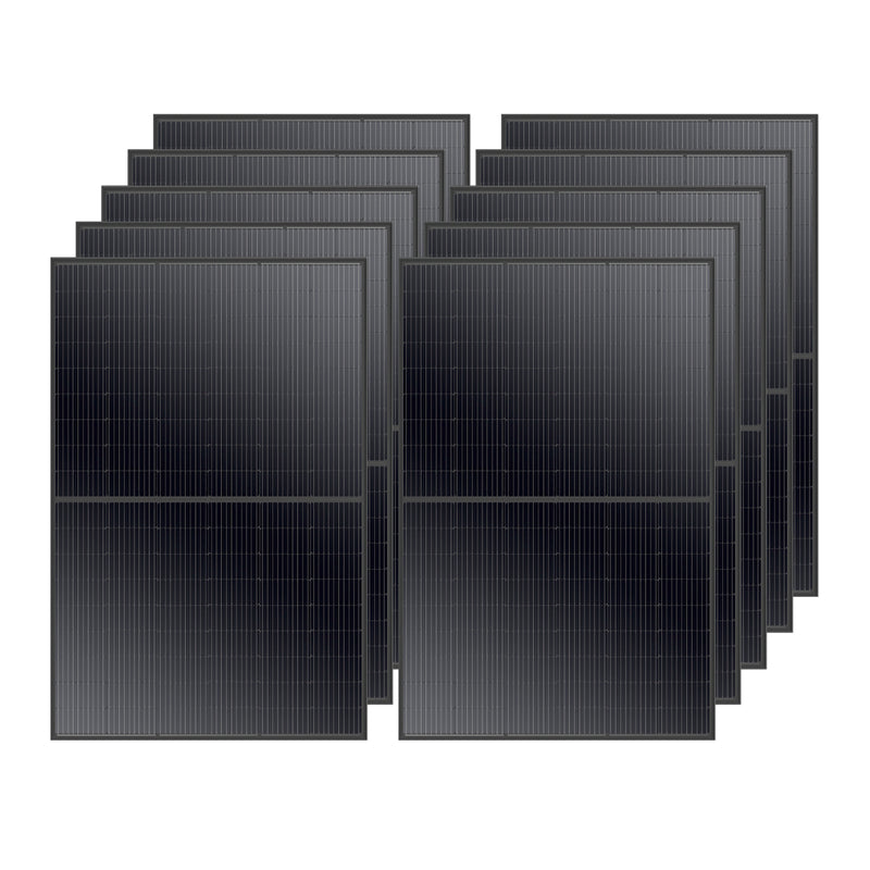 RICH SOLAR MEGA 400 | 400 Watt Solar Panel | Premium Grid-tie or Off-grid Solar Panel for Residential, Commercial, Agriculture | 25-Year Output Warranty | UL Certified