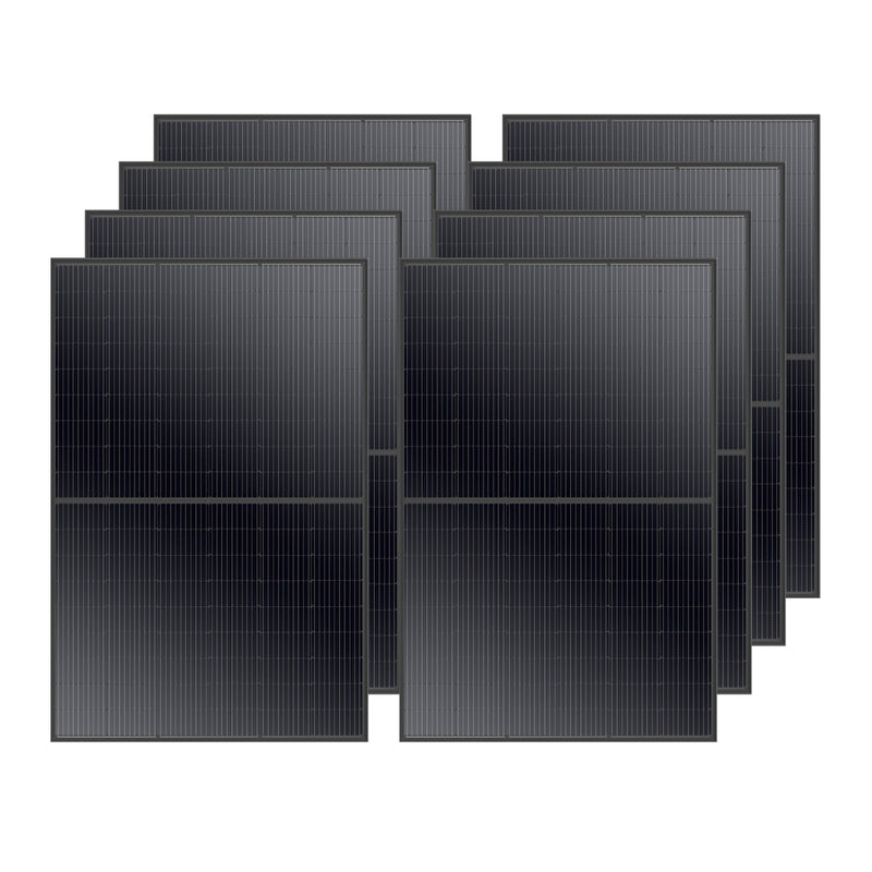 RICH SOLAR MEGA 400 | 400 Watt Solar Panel | Premium Grid-tie or Off-grid Solar Panel for Residential, Commercial, Agriculture | 25-Year Output Warranty | UL Certified