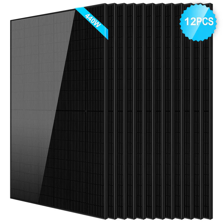 SUNGOLD POWER 440W Mono Black PERC Solar Panel UL 61730