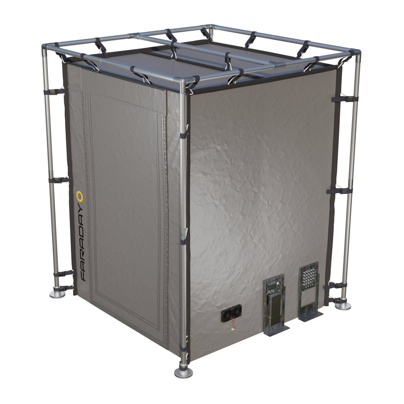 Medium Faraday Tent – RF/EMI Shielding Enclosure Room (6′ x 6′ x 6.5′)