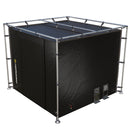 X-Large Faraday Tent – LX Black RF/EMI Shielding Enclosure Room (9′ x 9′ x 6.5′)