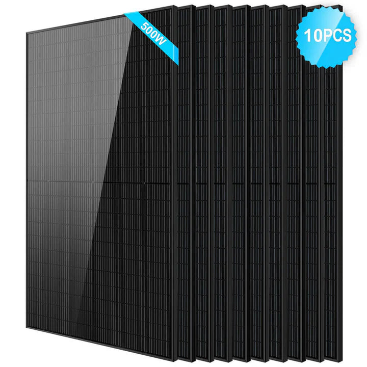 SUNGOLD POWER 500W Mono Black PERC Solar Panel UL 61730