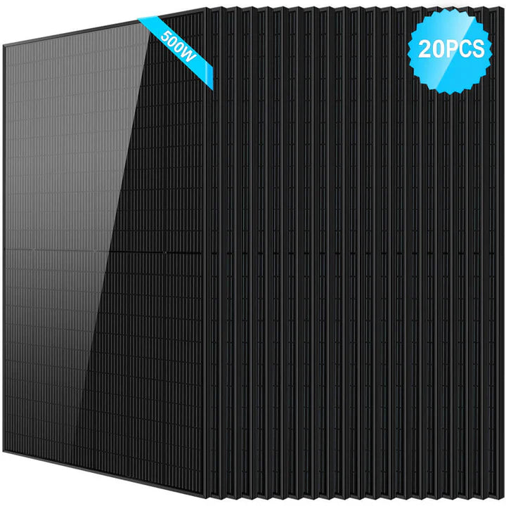 SUNGOLD POWER 500W Mono Black PERC Solar Panel UL 61730