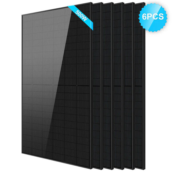 SUNGOLD POWER 500W Mono Black PERC Solar Panel UL 61730