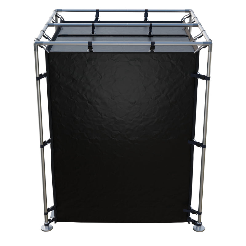 Medium Faraday Tent – LX Black RF/EMI Shielding Enclosure Room (6′ x 6′ x 6.5′)