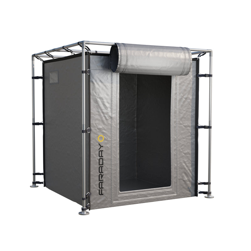 Large Faraday Tent – RF/EMI Shielding Enclosure Room (7′ x 7′ x 6.5′)