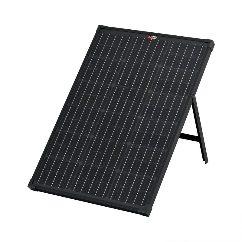 RICH SOLAR MEGA 60 WATT PORTABLE SOLAR PANEL BLACK