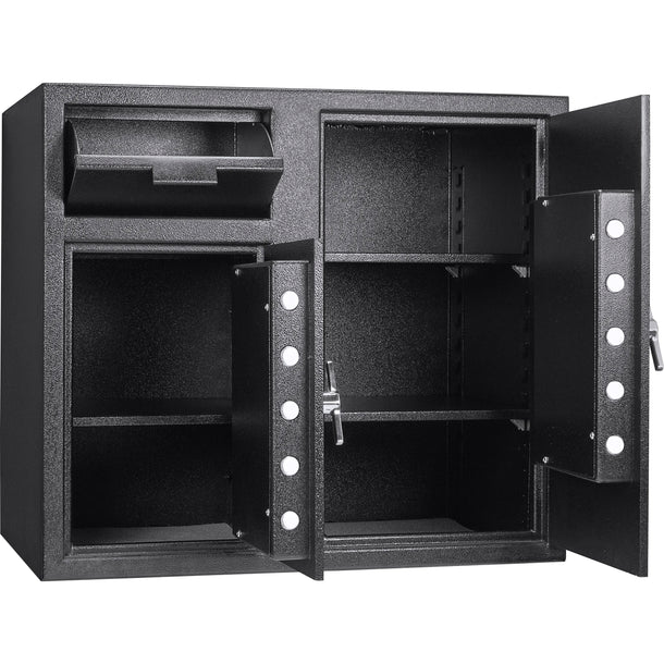 Barska 2.58/4.68 CUBIC FT TWO LOCK KEYPAD DEPOSITORY SAFE