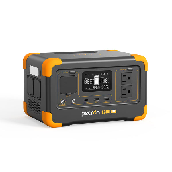 PECRON E300LFP Portable Power Station 600W 288Wh