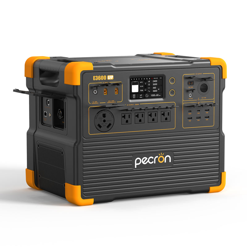 PECRON E3600LFP Portable Power Station 3600W 3072Wh