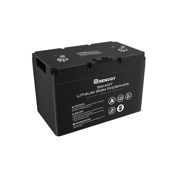 Renogy 12V 100Ah Smart Lithium Iron Phosphate Battery